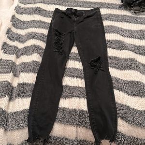American Eagle distressed jeans